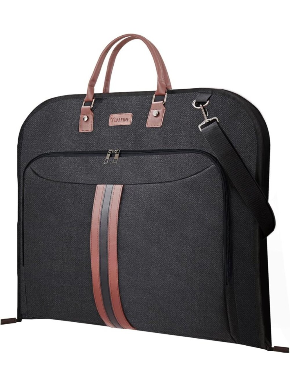 Water Resistant Travel Garment Bag for Men, 42" Suit Carrier & Duffel Bag